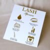 Lash aftercare advice signage for the salon is made using acrylic; this signage contains quick information about how to take care of lashes.